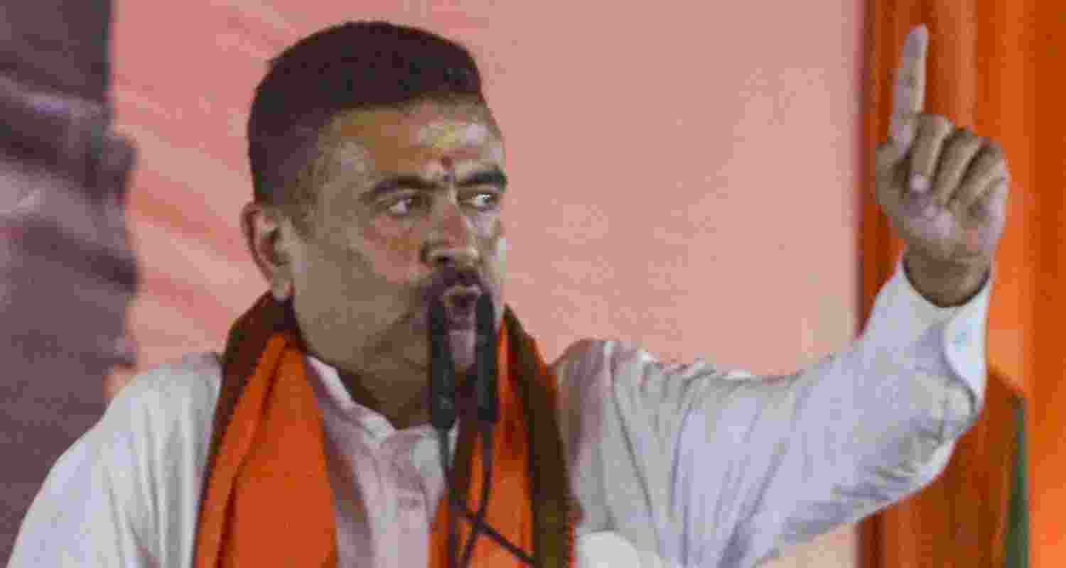 WB CM Suvendu Adhikari - file image.