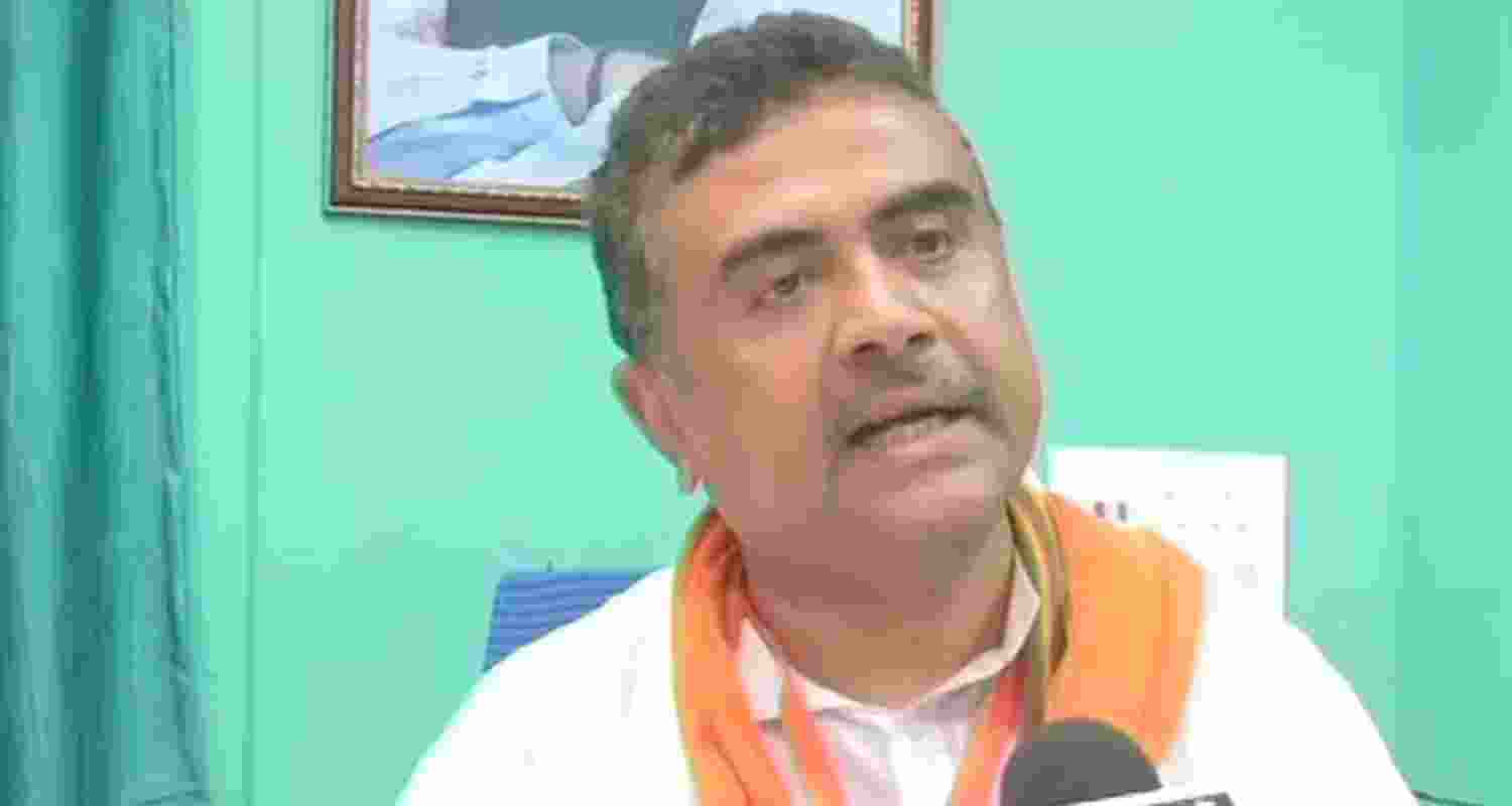 West Bengal Chief Minister Suvendu Adhikari - file image. 