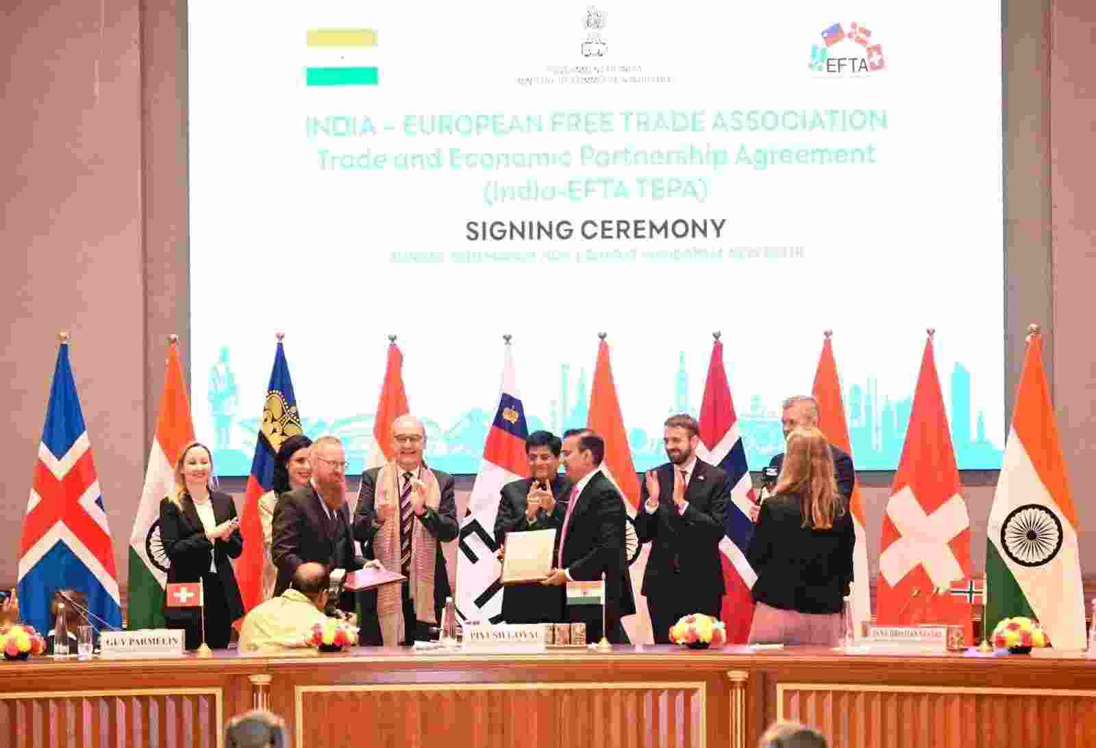 Swiss cabinet adopts India-EFTA trade agreement