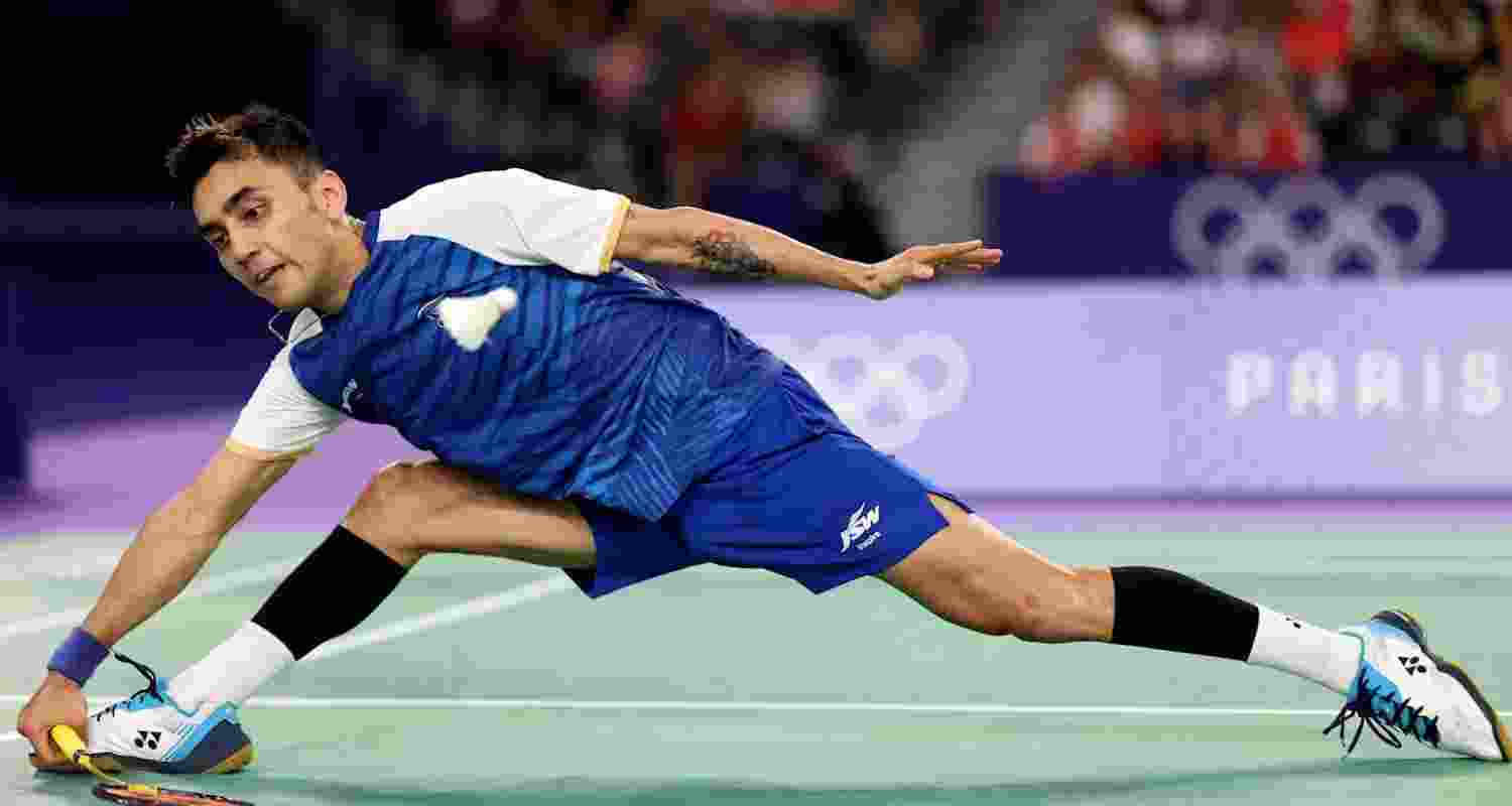   Star Indian shuttler Lakshya Sen.