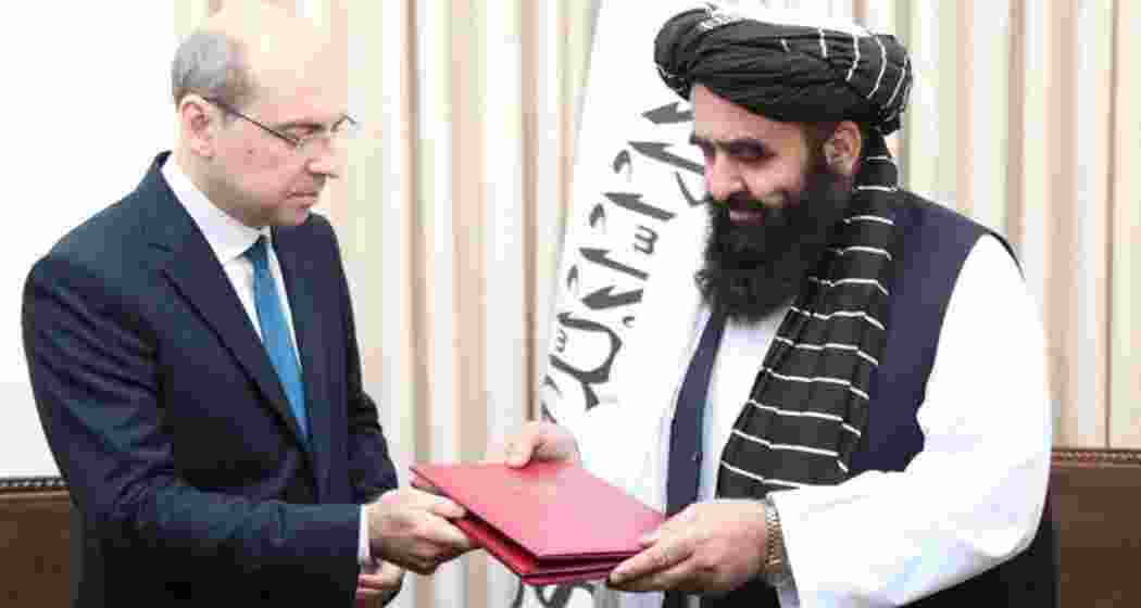 Russian envoy Dmitry Zhirnov hands over credentials in Kabul as Afghan Foreign Minister Amir Khan Muttaqi hails Moscow’s recognition of the Islamic Emirate of Afghanistan.