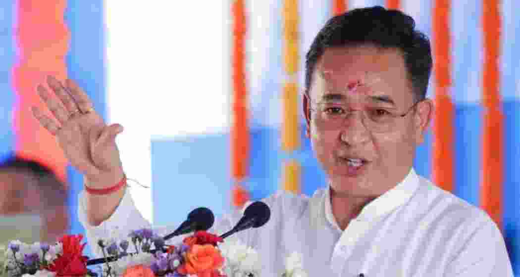 Sikkim Chief Minister Prem Singh Tamang. File photo.