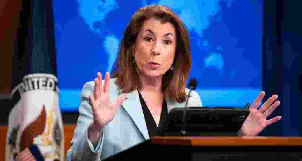 US State Department spokesperson Tammy Bruce. (File photo)
