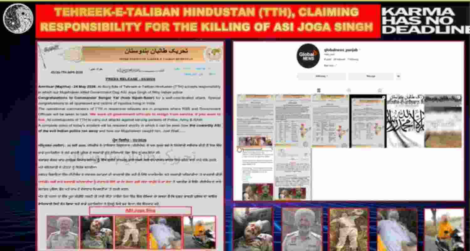 Terror outfit claims responsibility for ASI Joga Singh's death