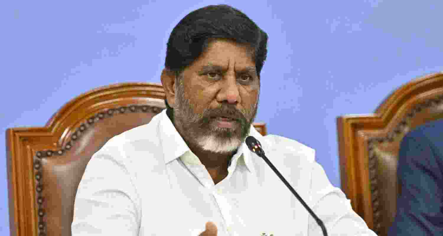 Telangana Deputy Chief Minister Mallu Bhatti Vikramarka - file image.