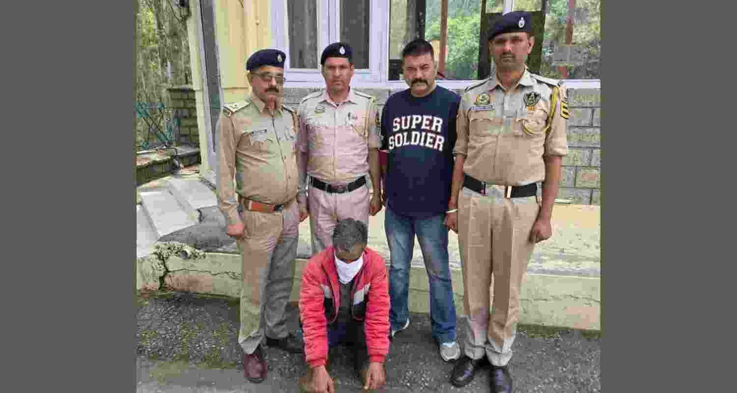 The accused in police custody