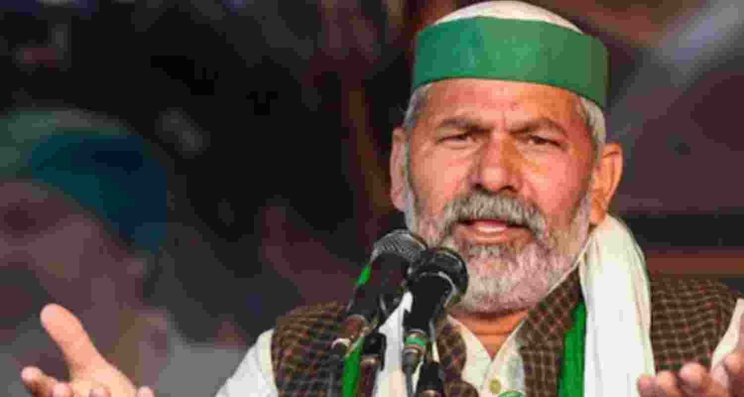 Capitalism is displacing farmers: Rakesh Tikait