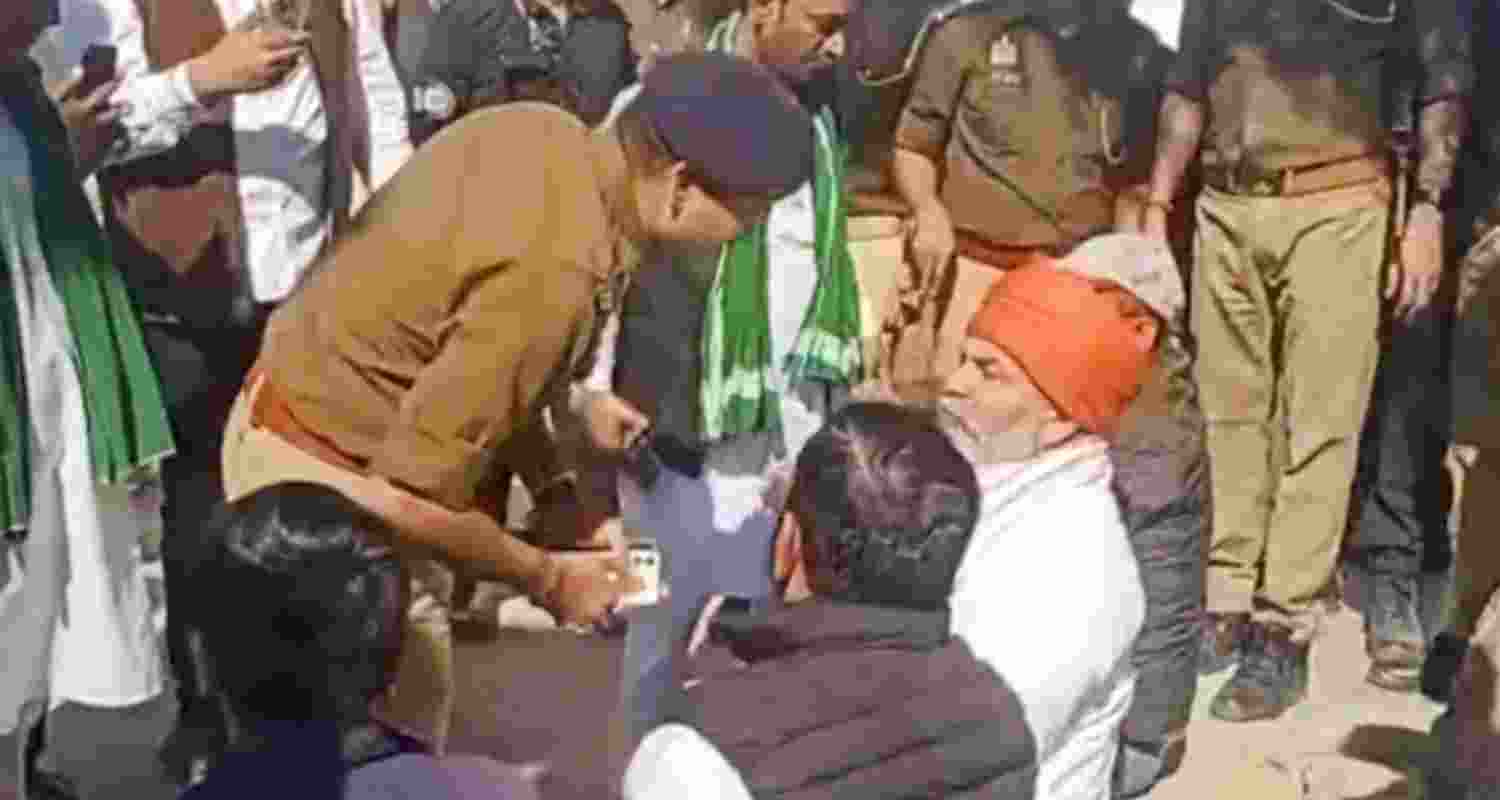 BKU leader Rakesh Tikait. 