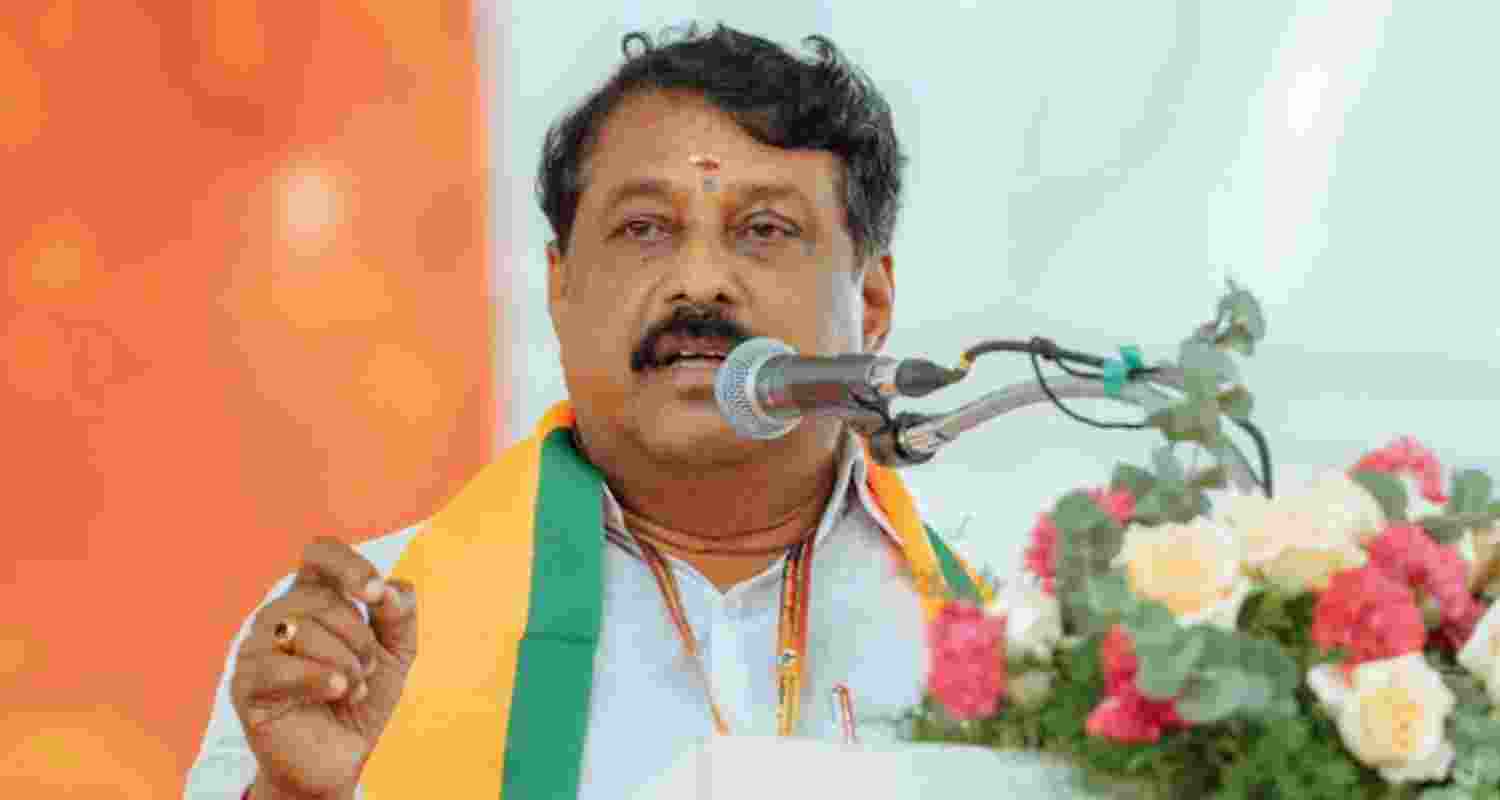 TN BJP chief Nainar Nagenthiran. 