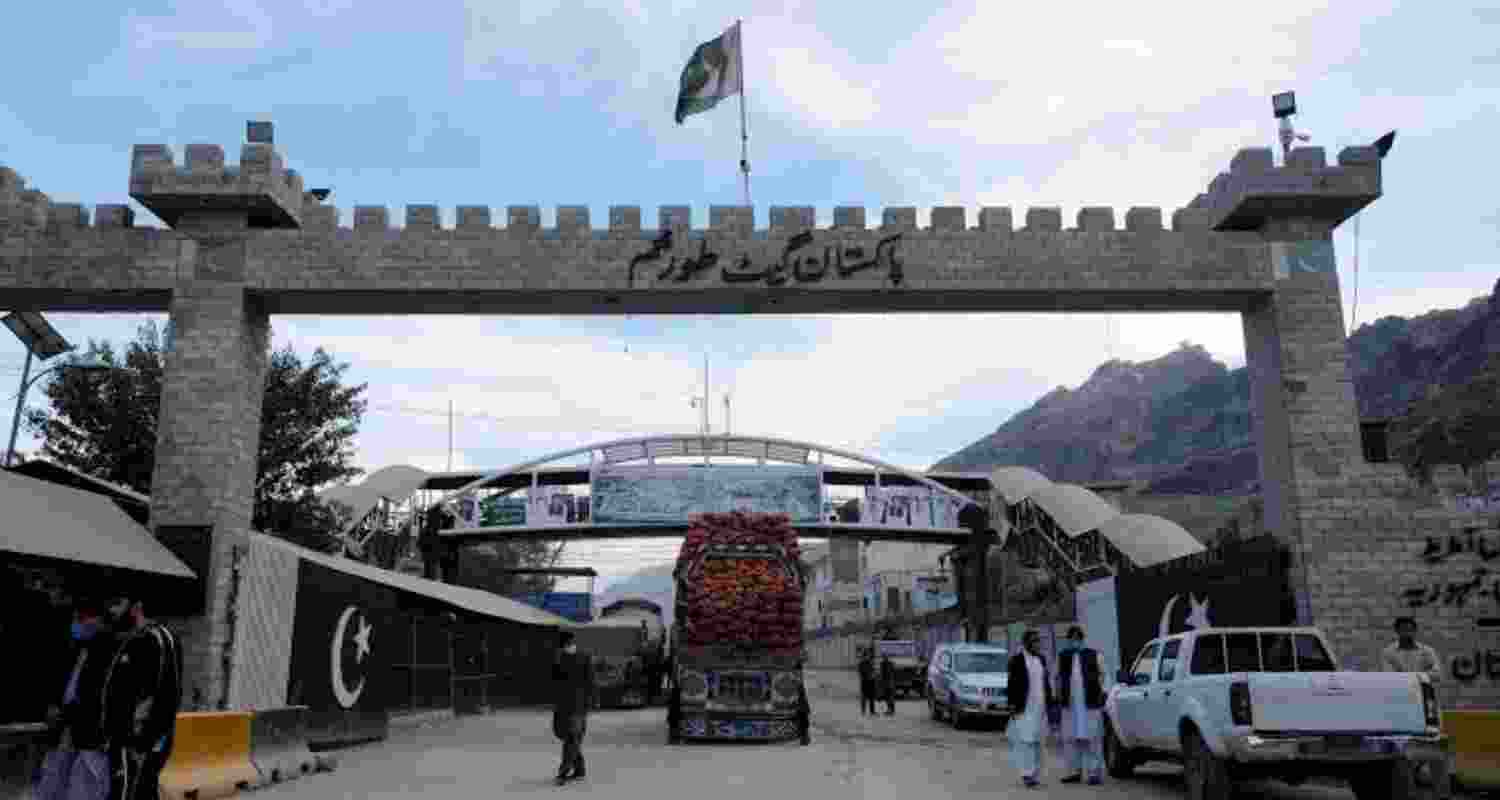 Torkham border crossing. Image: X