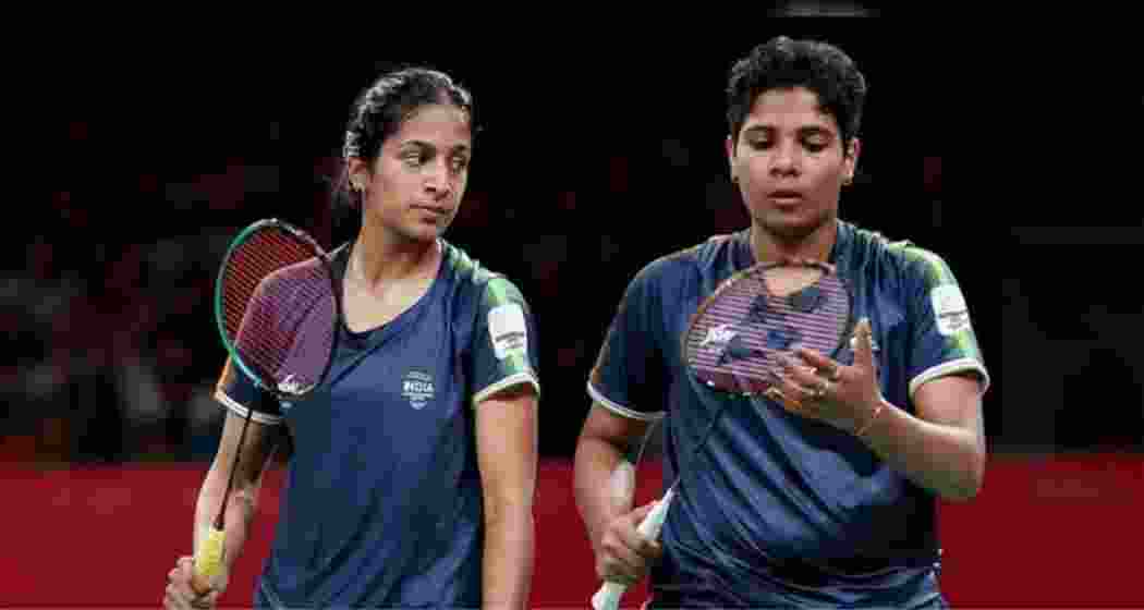 File image of Treesa Jolly and Gayatri Gopichand.