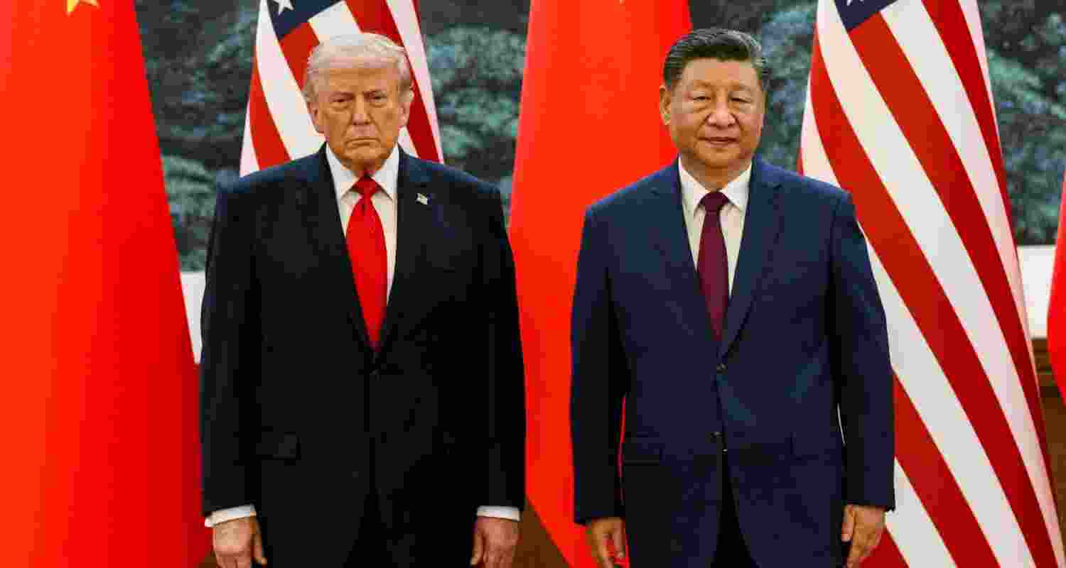 US President Donald Trump and his Chinese counterpart Xi Jinping.
