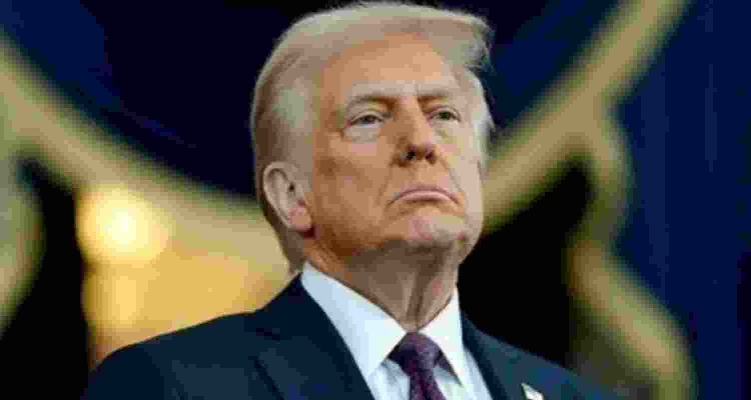 US President Donald Trump - file image.