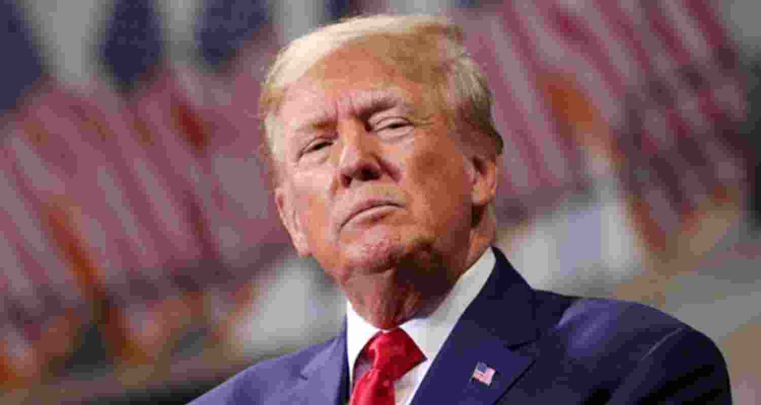 US President Donald Trump - file image.