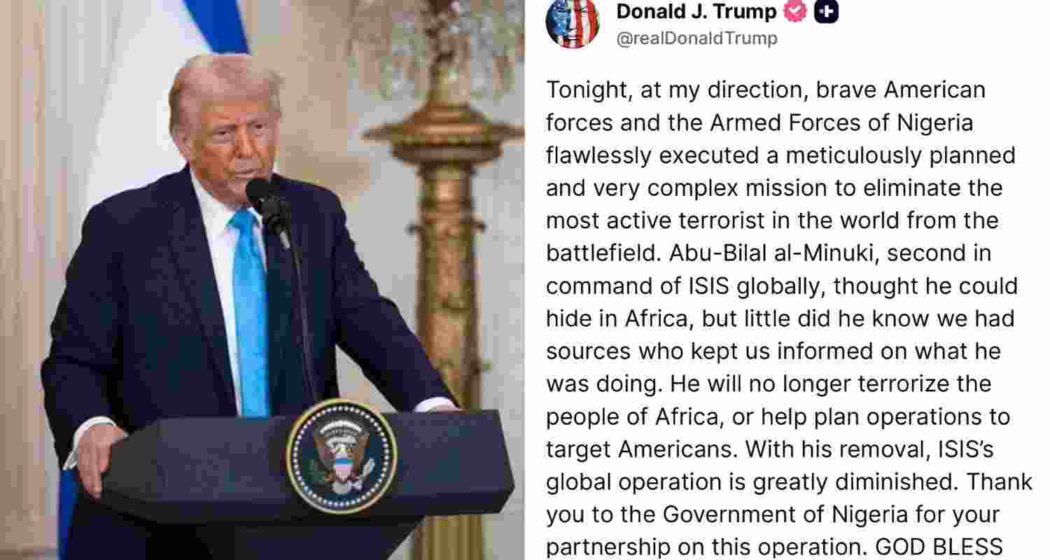Detailing the operation on Truth Social, Trump stated that the mission was carried out at his direction, describing it as a flawlessly executed and highly complex operation to remove one of the world's most active terrorists from the battlefield. 
