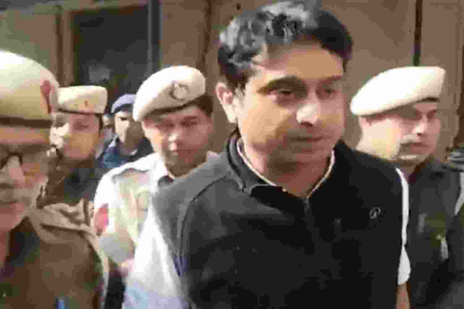 AI Summit protest: IYC chief Uday sent to 4 days Police custody