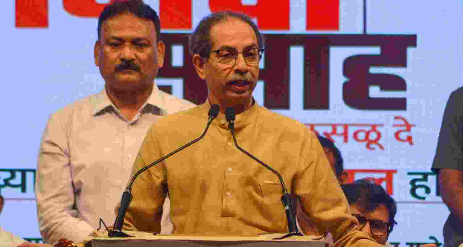 Uddhav pledges support to INDIA bloc for VP polls