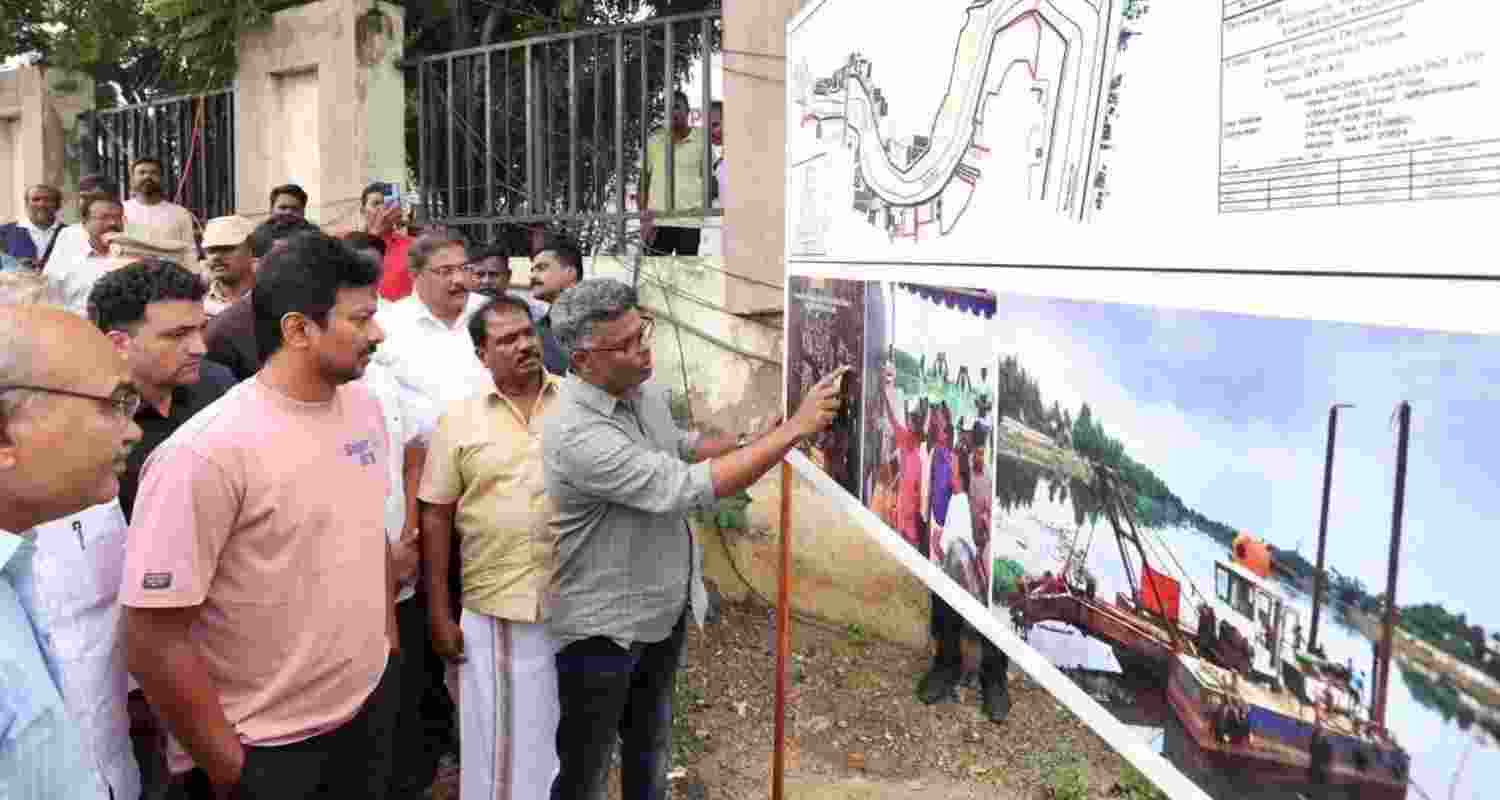 Tamil Nadu Deputy Chief Minister Udhayanidhi Stalin inspected infrastructure development and renovation works being carried out in the south Chennai area. These projects aim to improve waterways so that floodwater can flow easily into the sea during the monsoon season. 