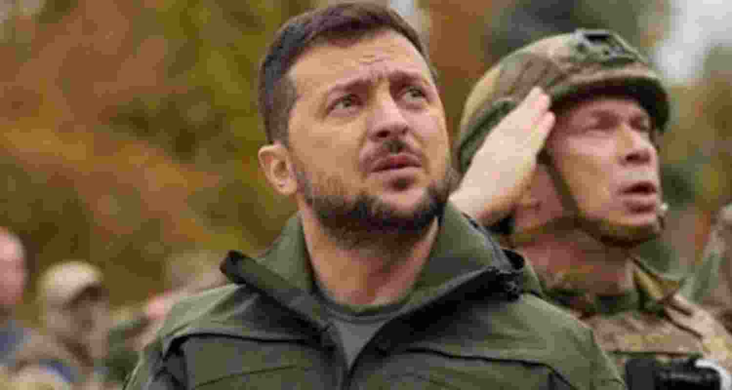 Ukrainian President Volodymyr Zelenskyy