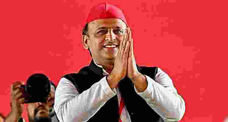 Image of SP President Akhilesh Yadav. 