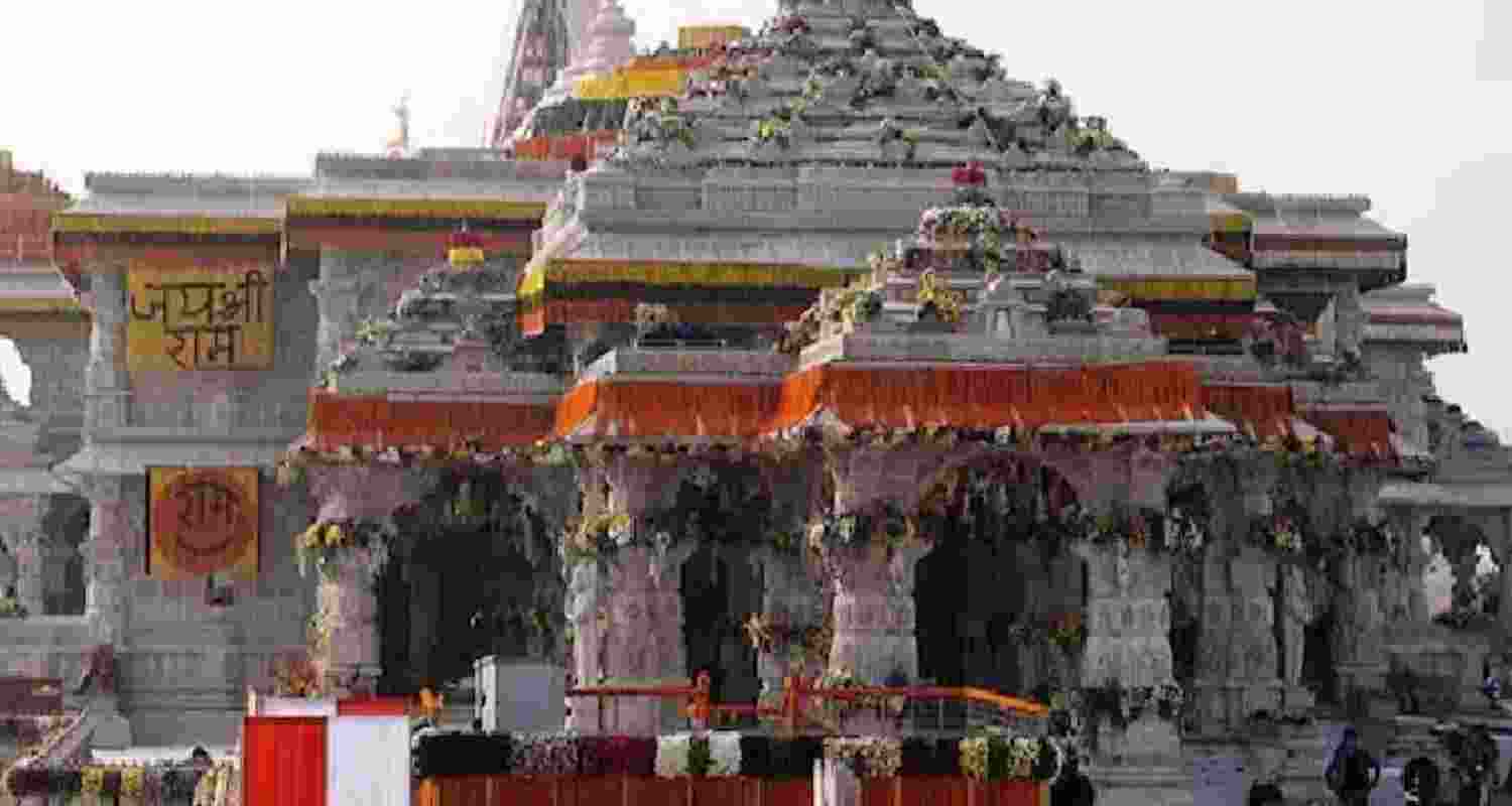 The Ram Temple complex.