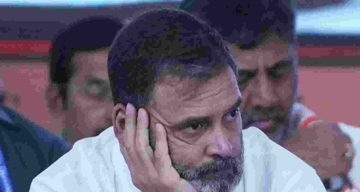 Congress leader Rahul Gandhi.