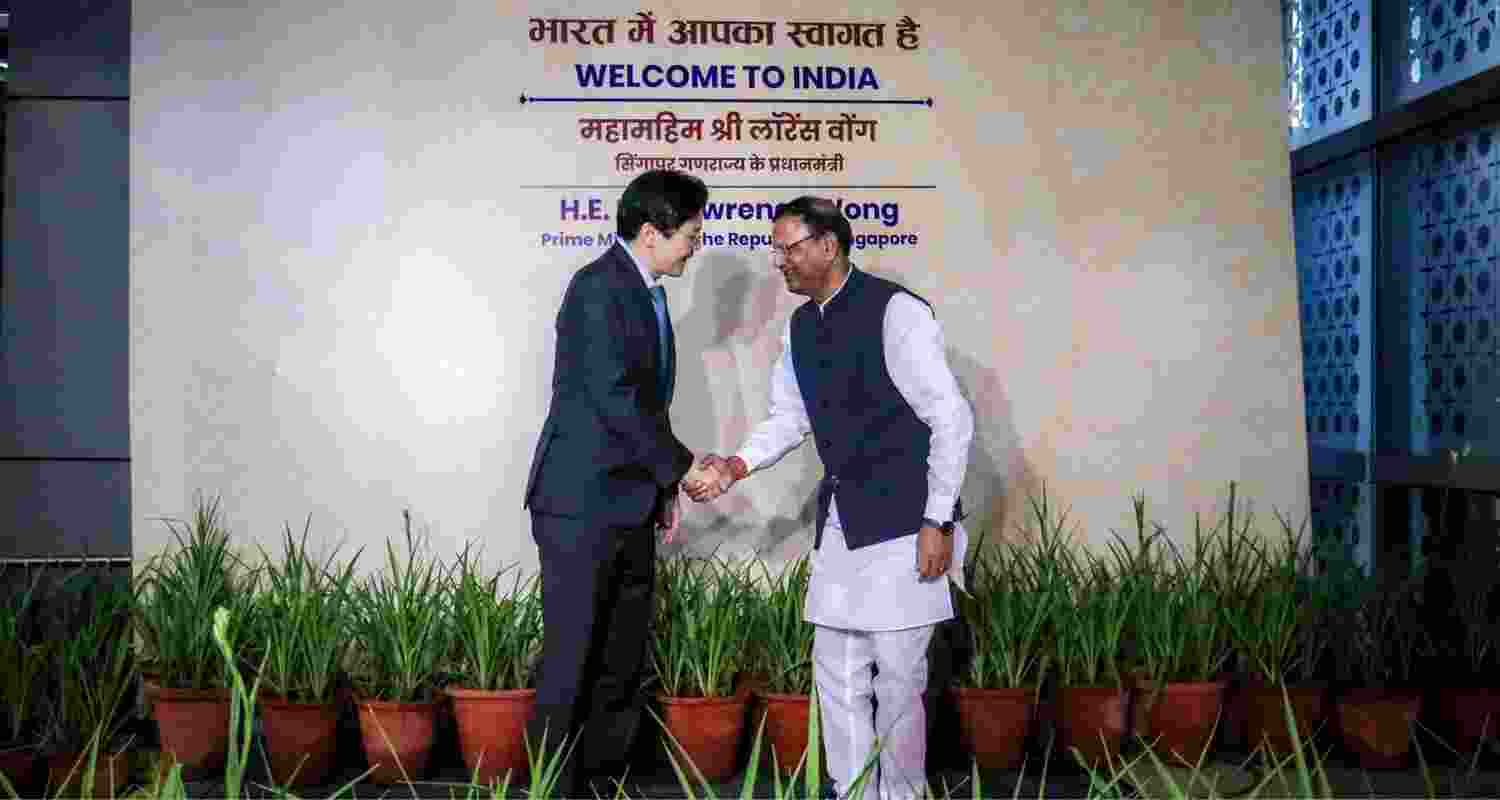 Lawrence Wong begins first India visit as Singapore PM.