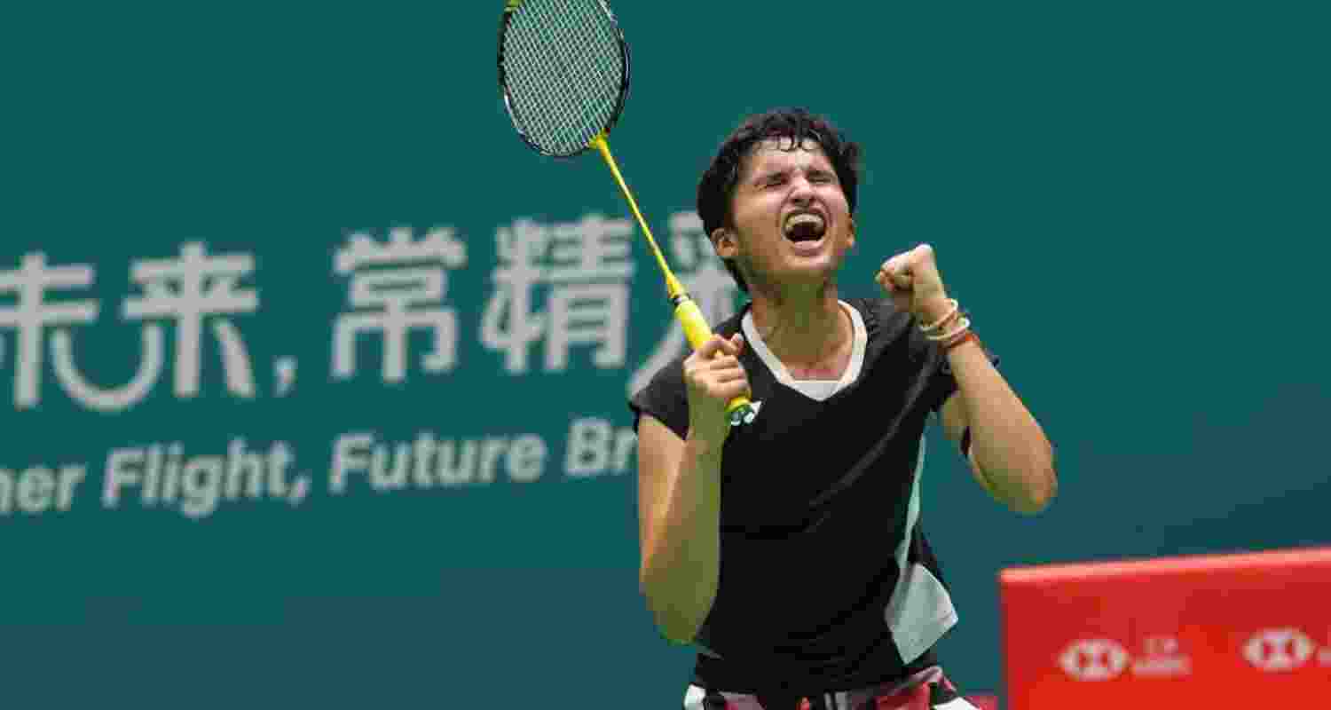 Badminton player Unnati Hooda.