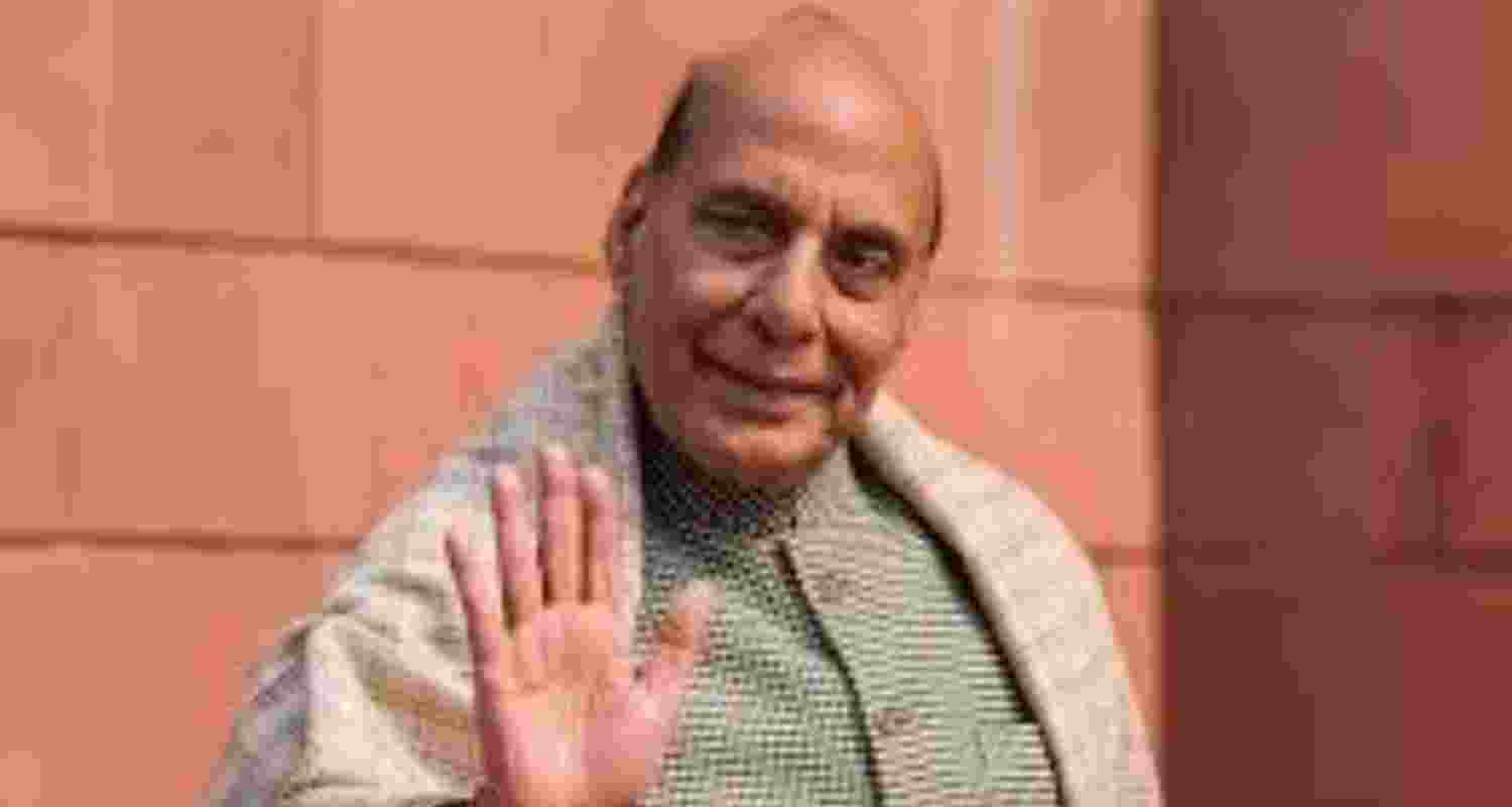 Defence Minister Rajnath Singh. Defence Minister Rajnath Singh.