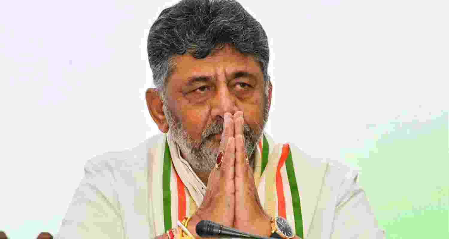  Karnataka Chief Minister D K Shivakumar. 