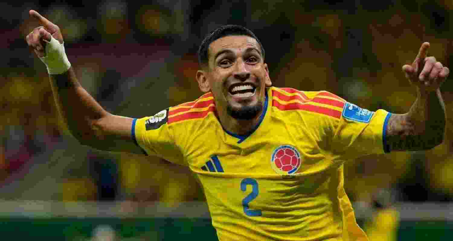 Colombian striker Daniel Muñoz. 