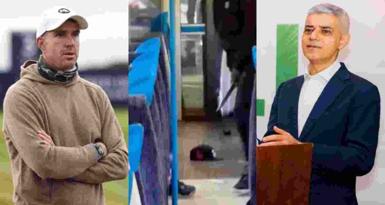 Former England Cricketer Kevin Pieterson, London Mayor Sadiq Khan. Image for representative purpose only. Former England Cricketer Kevin Pieterson, London Mayor Sadiq Khan. Image for representative purpose only.
