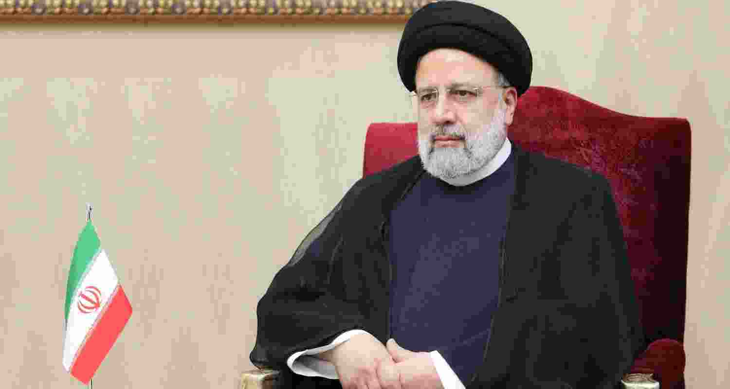 Iran's President Ebrahim Raisi issues a warning against actions. Image X. Iran's President Ebrahim Raisi issues a warning against actions. Image X.