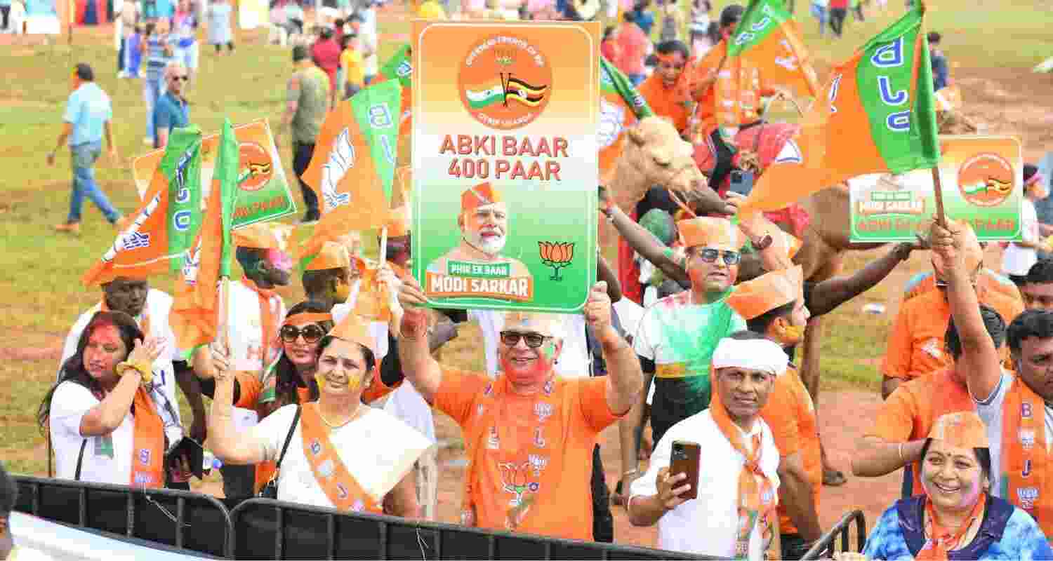NRI4NAMO Campaign launched by the BJP to woo the diaspora while the Elections. Image X. NRI4NAMO Campaign launched by the BJP to woo the diaspora while the Elections. Image X.