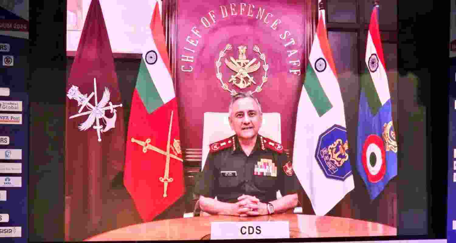 CDS Anil Chauhan requests that the military and DRDO collaborate with entrepreneurs to obtain cutting-edge space technology. Image X. CDS Anil Chauhan requests that the military and DRDO collaborate with entrepreneurs to obtain cutting-edge space technology. Image X.