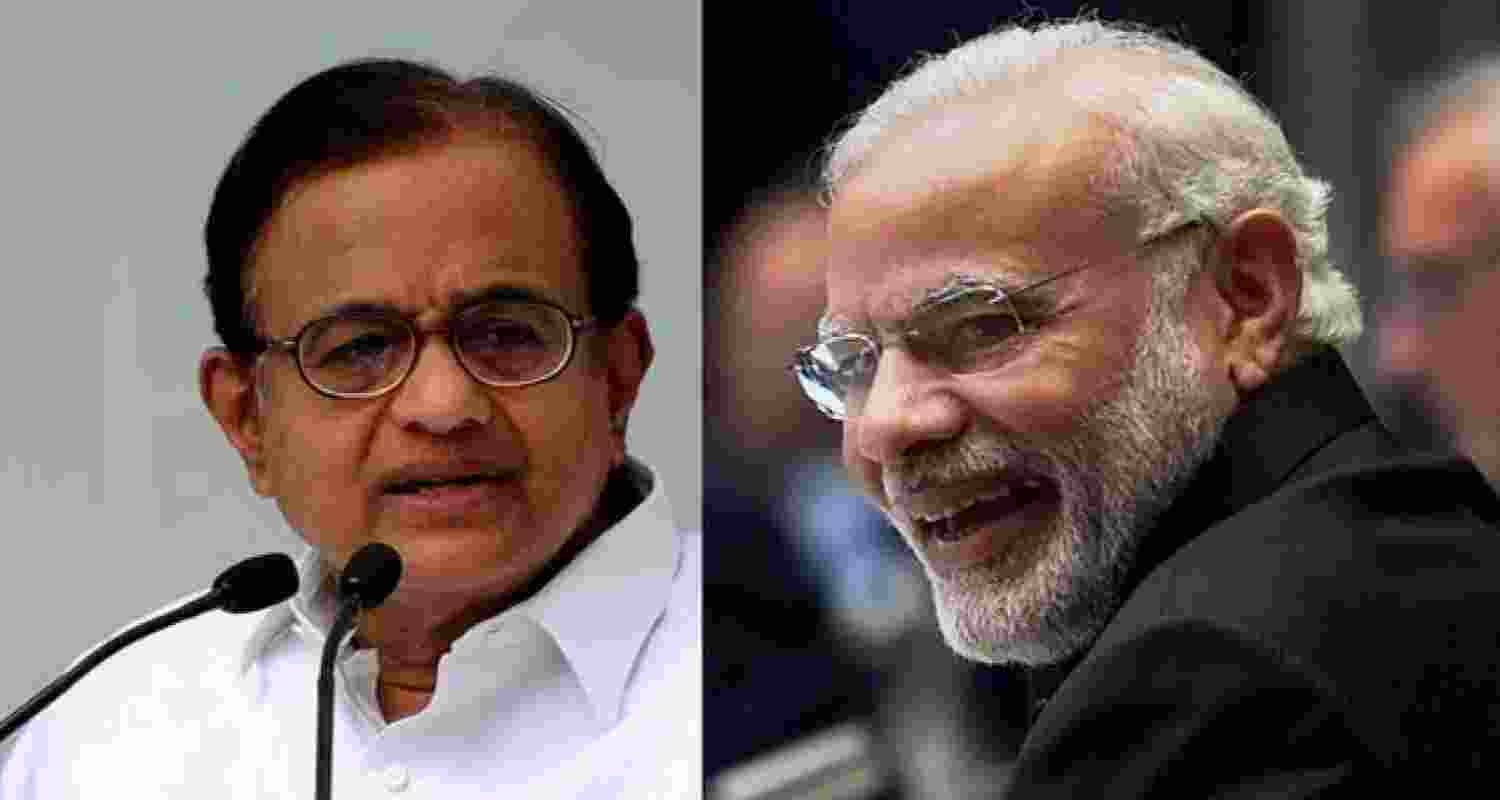 Chidambaram tries to justify Congress' Manifesto targeting PM Modi. Image X.
