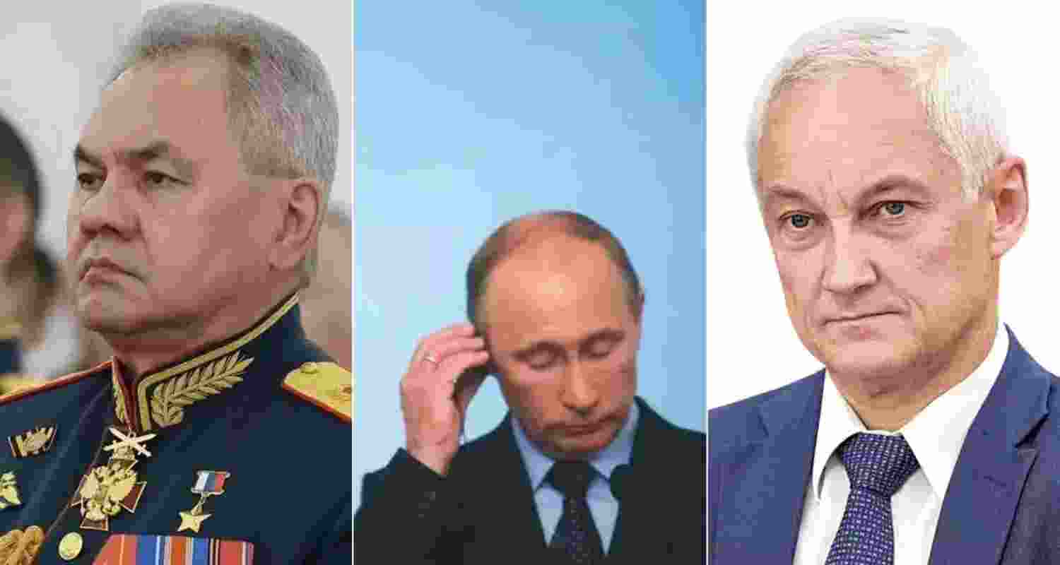 Shoigu Reassigned, Belousov Takes Helm at Russian Defence Ministry. Image X.