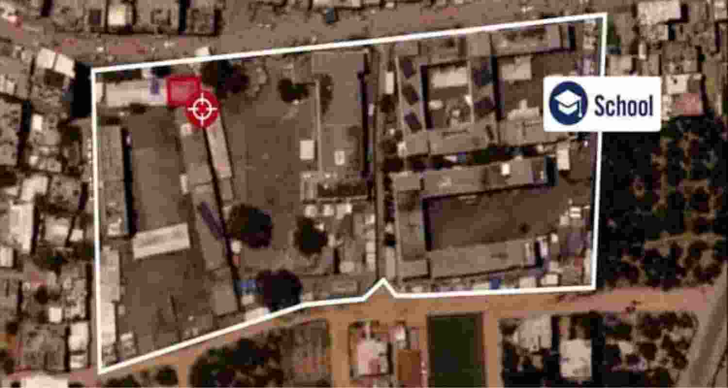 Israeli Military Targets Terrorists Embedded in Civilian Infrastructure.