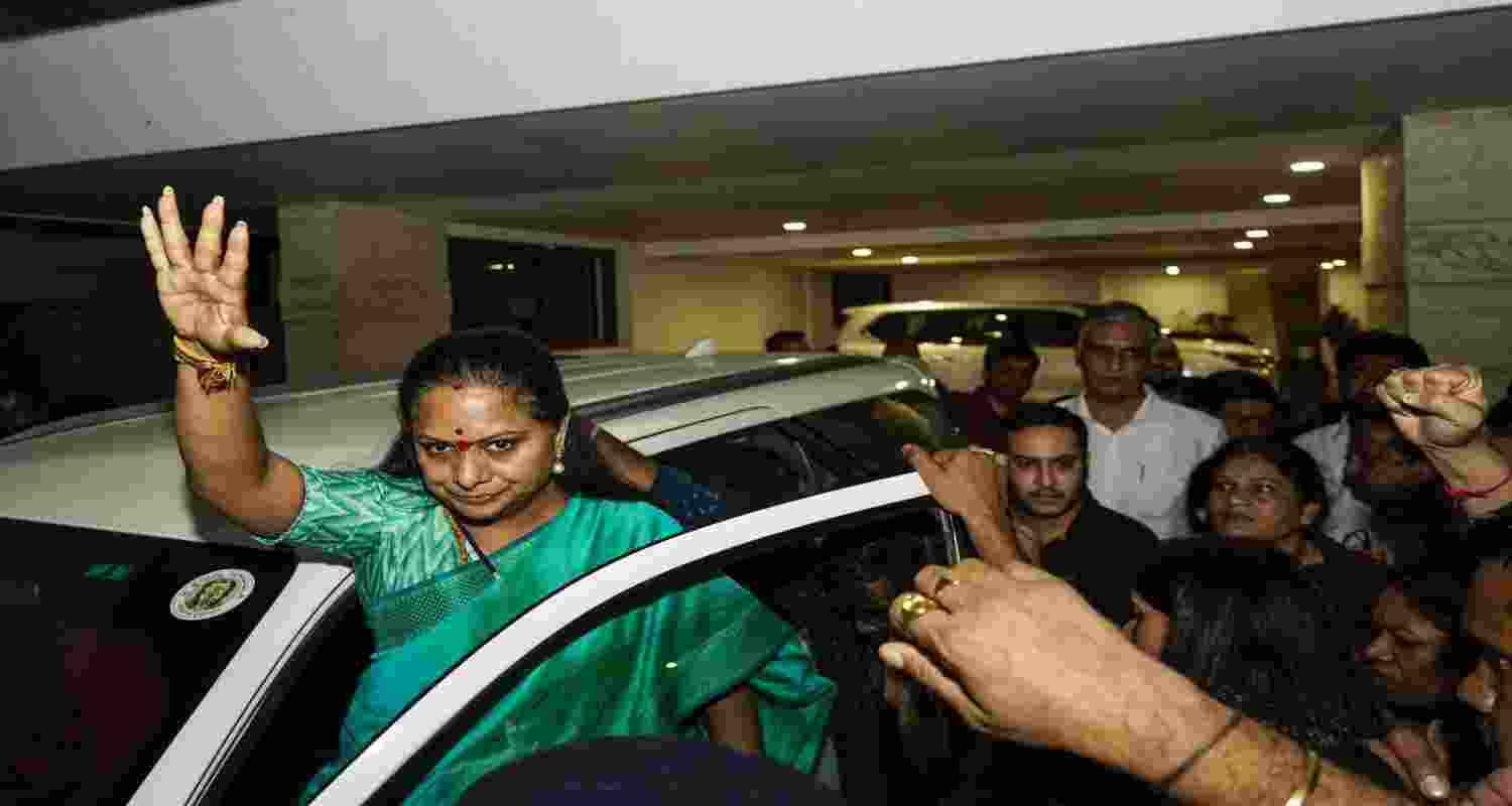 K Kavitha’s Default Bail Request Dismissed by Delhi Court. K Kavitha’s Default Bail Request Dismissed by Delhi Court.