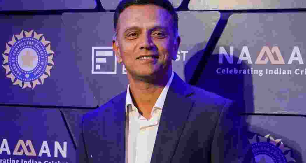 Former Indian cricket team head coach Rahul Dravid. File Photo. 