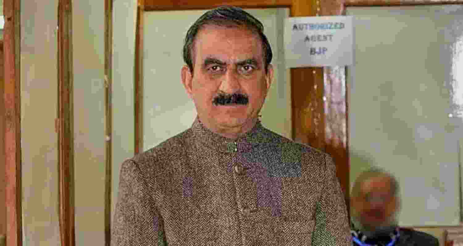 CM Sukhvinder Sukhu. File Photo. CM Sukhvinder Sukhu. File Photo.