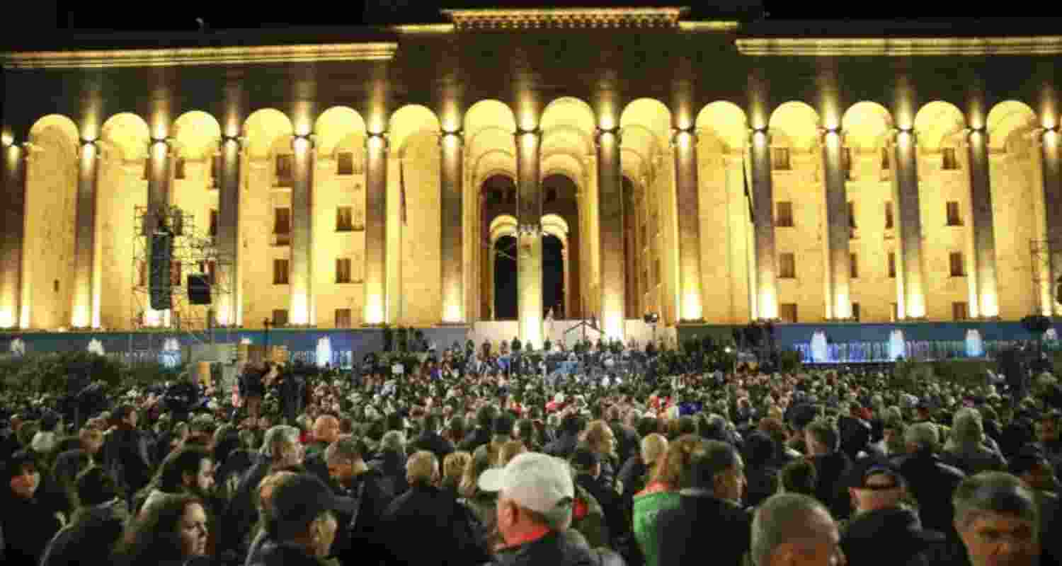 Georgia Parliament sets December 14 for elections. Georgia Parliament sets December 14 for elections.