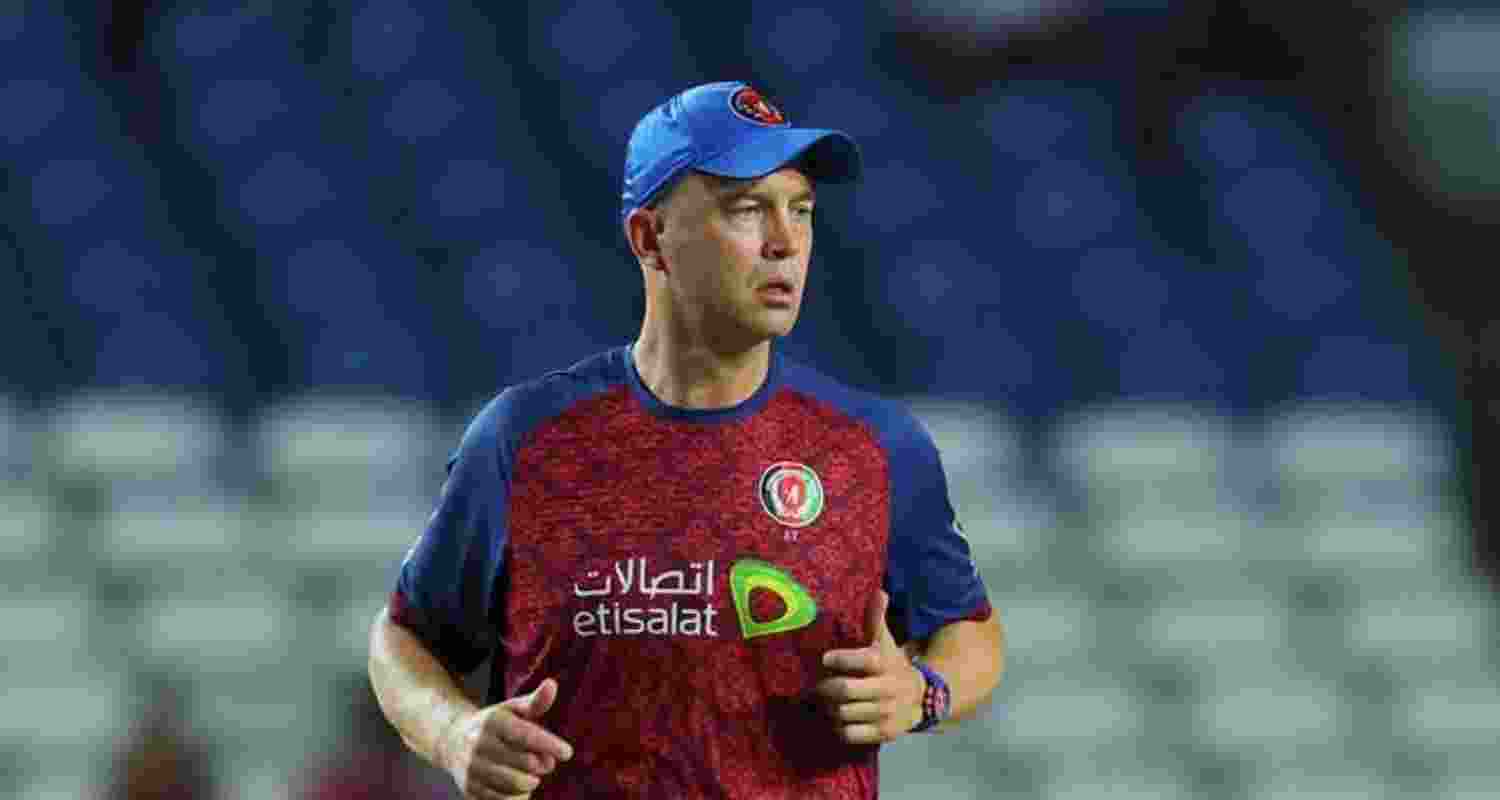 Afghanistan cricket team head coach Jonathan Trott. Image: X.