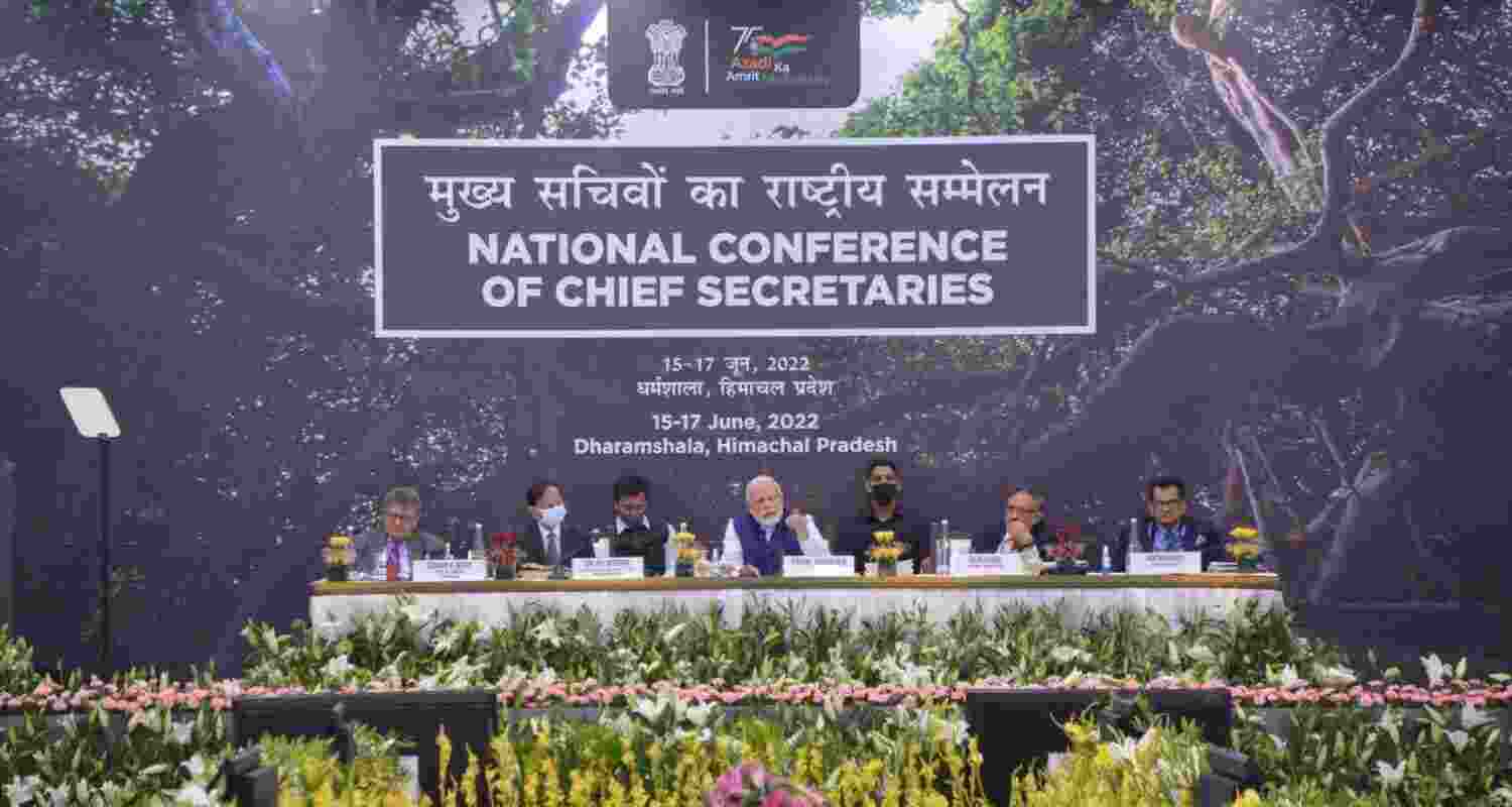 Chief Secretaries meet to highlight economic reforms in states. File Photo of Conference held in 2022.