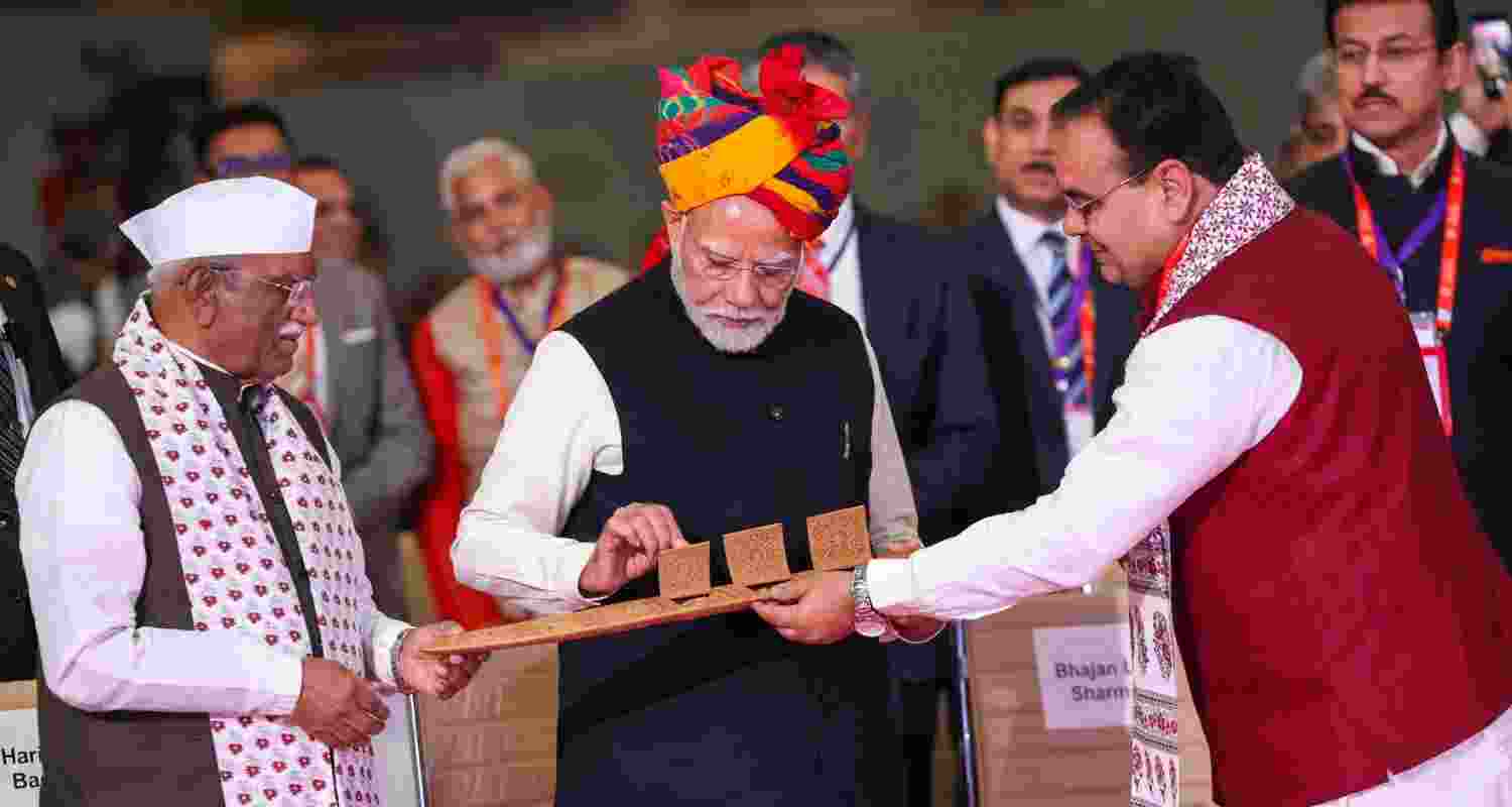 Rajasthan summit a ploy to allot land to Tycoons: Congress