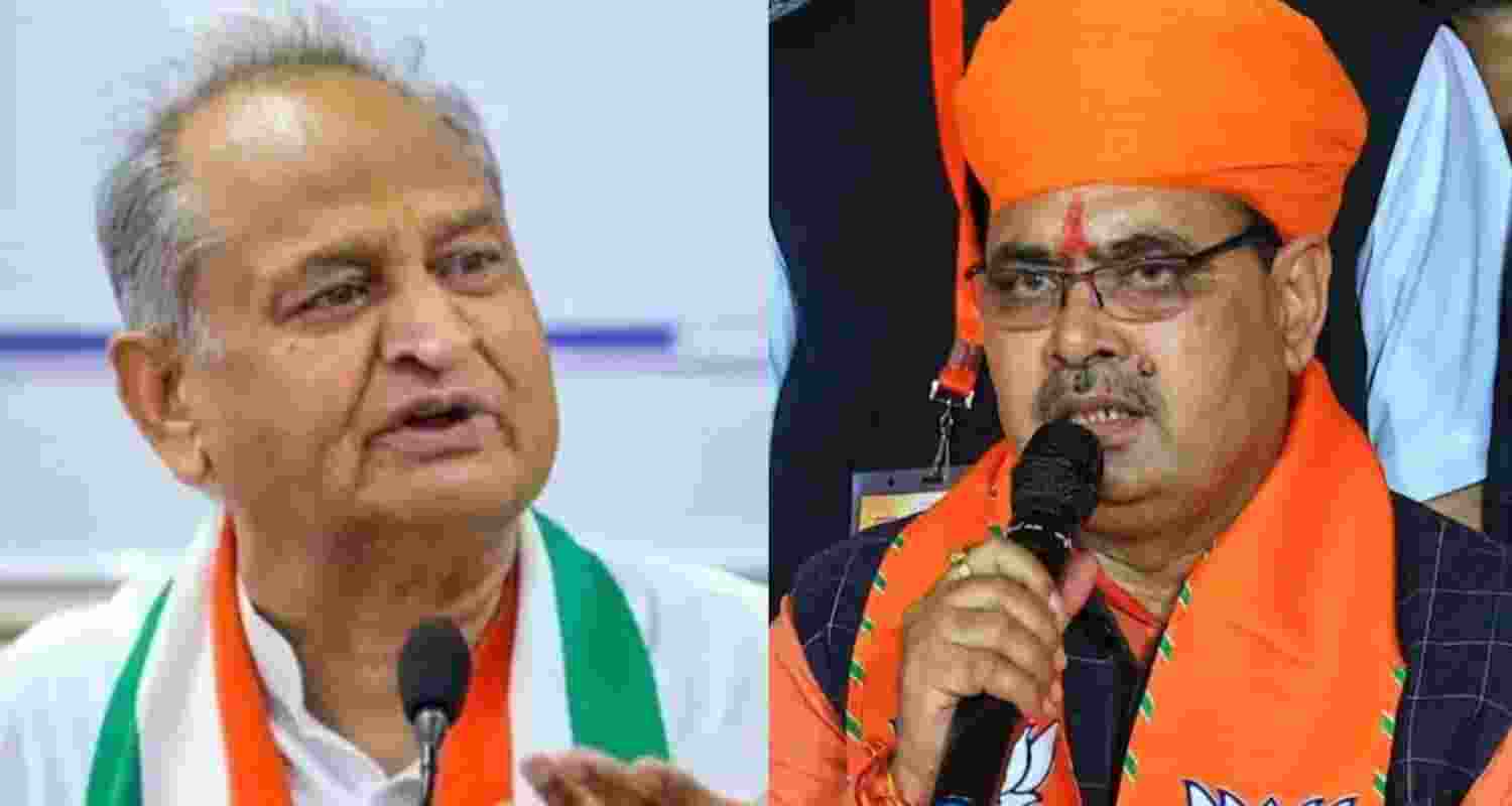 Ashok Gehlot criticises BJP’s cancellation of districts.