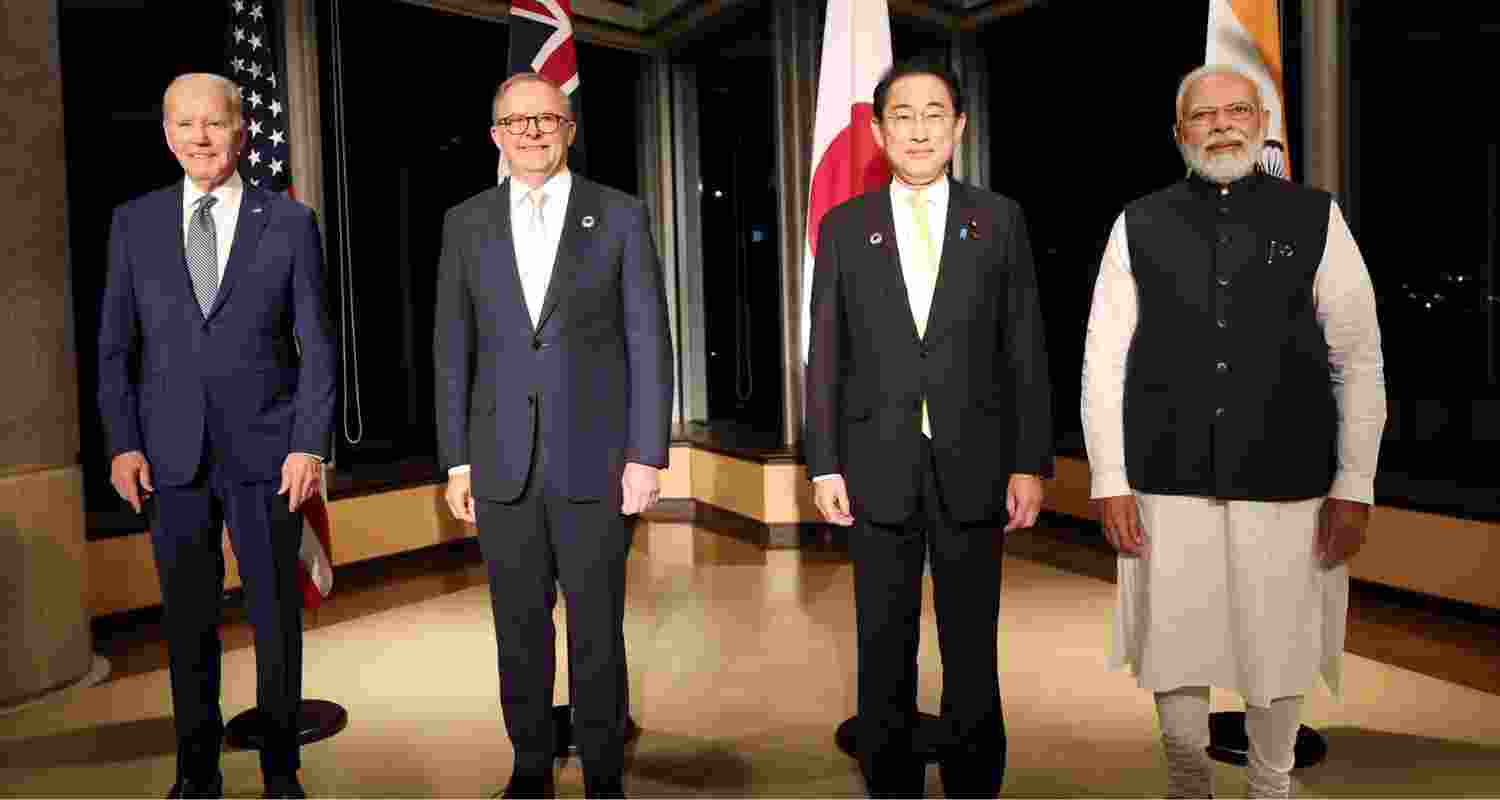 Twenty years of Quad partnership in the Indo Pacific. File Photo From QUAD 2023. Twenty years of Quad partnership in the Indo Pacific. File Photo From QUAD 2023.