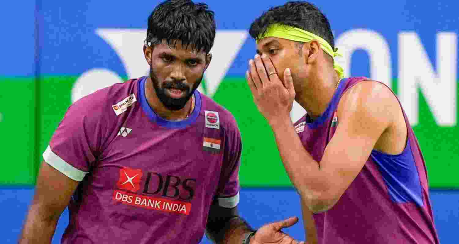 Satwik, Chirag lose to Malaysian duo in India Open semis. Satwik, Chirag lose to Malaysian duo in India Open semis.
