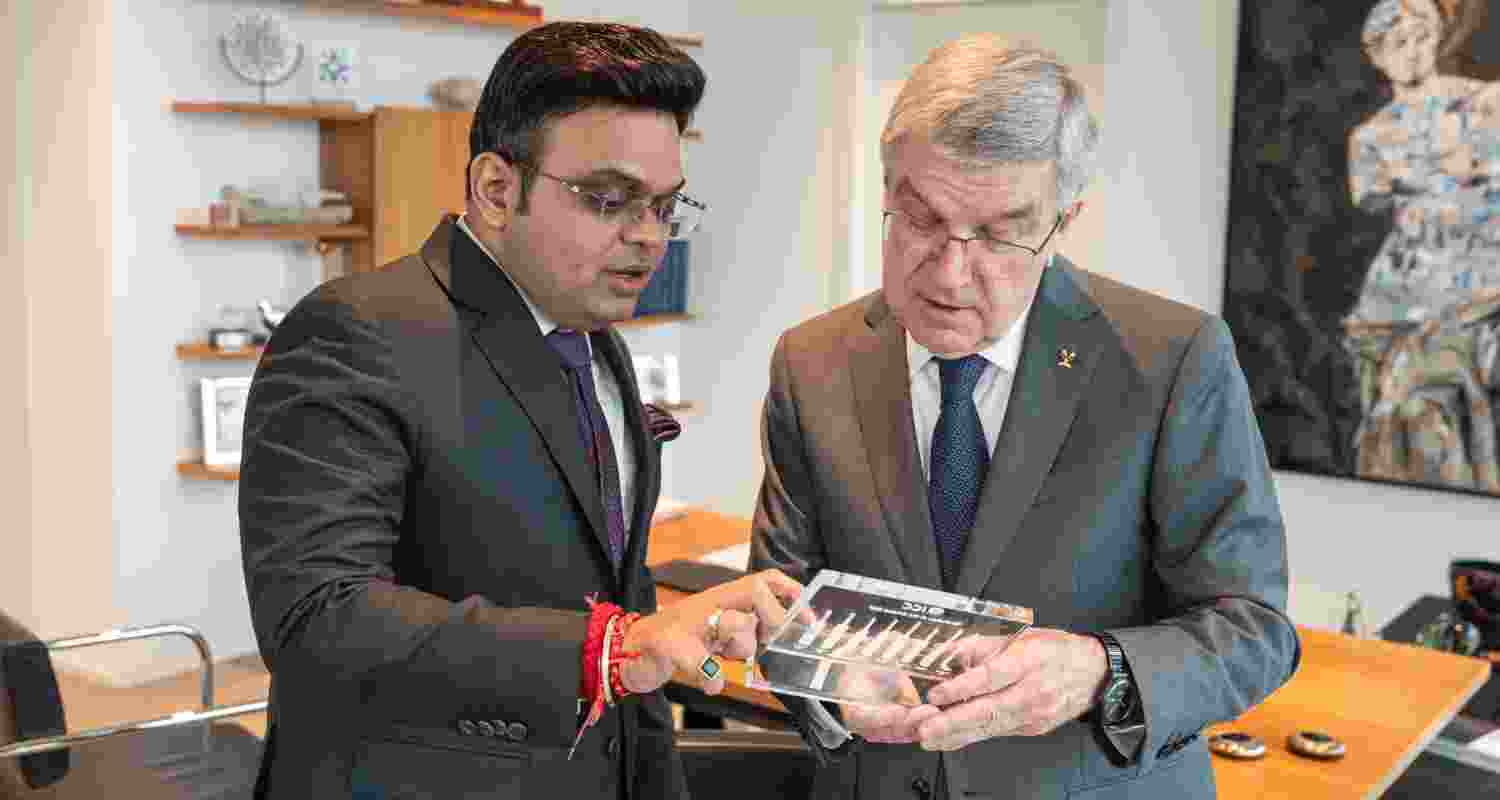 Cricket's Olympic inclusion momentum builds with Jay Shah’s meeting. Image ICC X.