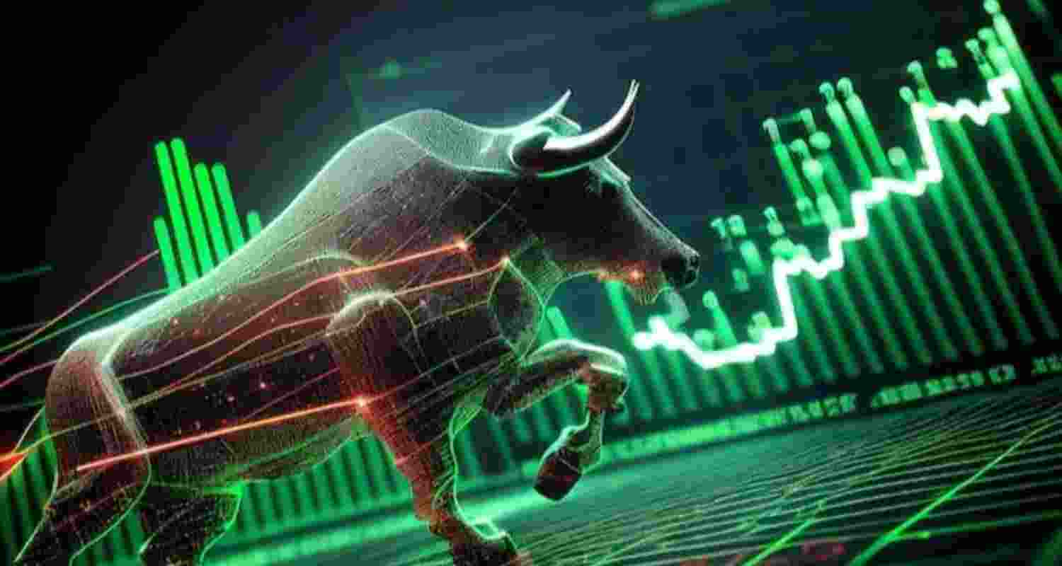 Sensex climbs 566 pts, Nifty rises 130 pts Sensex climbs 566 pts, Nifty rises 130 pts